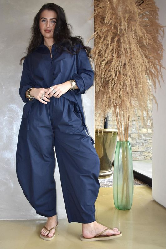 Paloma Classic Barrel Pant Navy